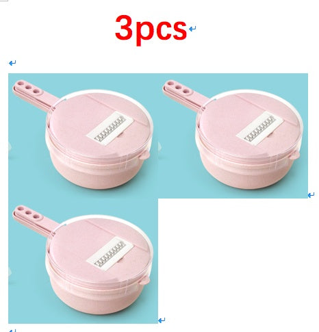 8 In 1 Mandoline Slicer Vegetable Slicer Potato Peeler Carrot Onion Grater With Strainer Vegetable Cutter Kitchen Accessories - Rokkaku 18 online shop