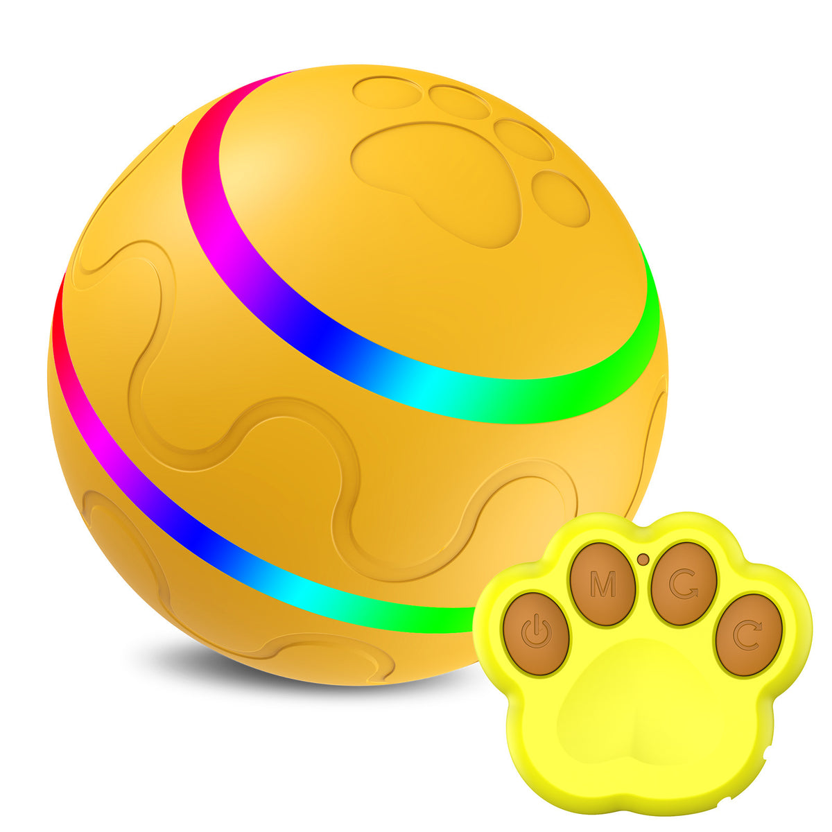 Pet New Cat Wicked Ball Toy Intelligent Ball USB Cat Toys Self Rotating Ball Automatic Rotation Ball - Rokkaku 18 online shop