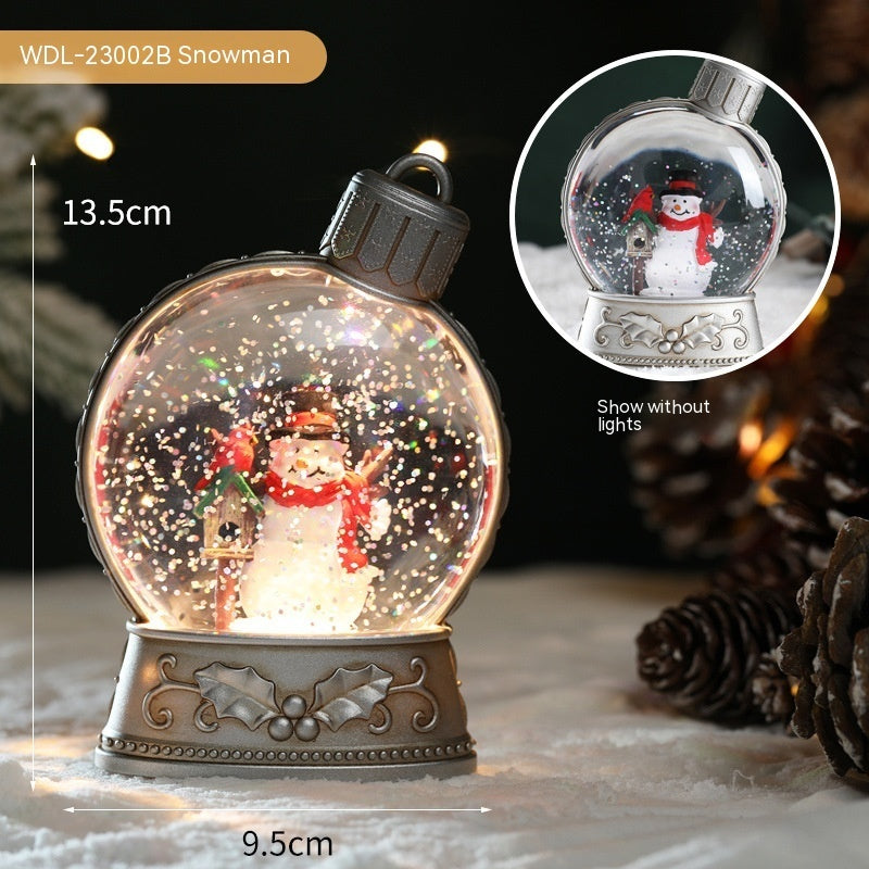 Christmas Holiday Decorations Luminous Simulation Flat Light LED Decoration Scene Layout Flame Light Home Decor - Rokkaku 18 online shop
