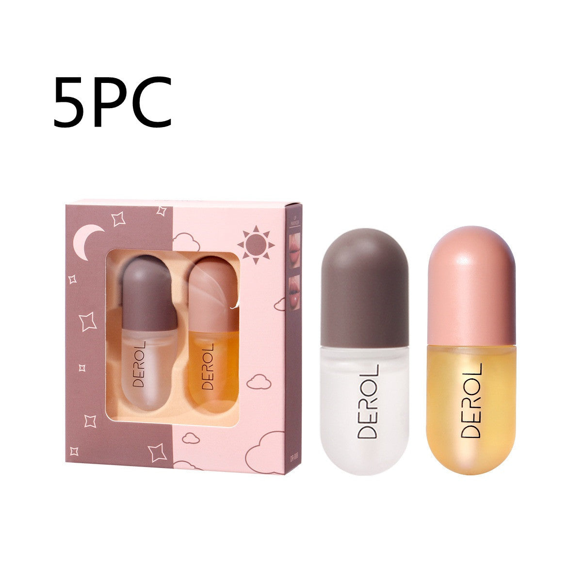 Day Night Instant Volume Lip Plumper Oil Clear Lasting Nourishing Repairing Reduce Lip Fine Line Care Lip Beauty Cosmetic - Rokkaku 18 online shop