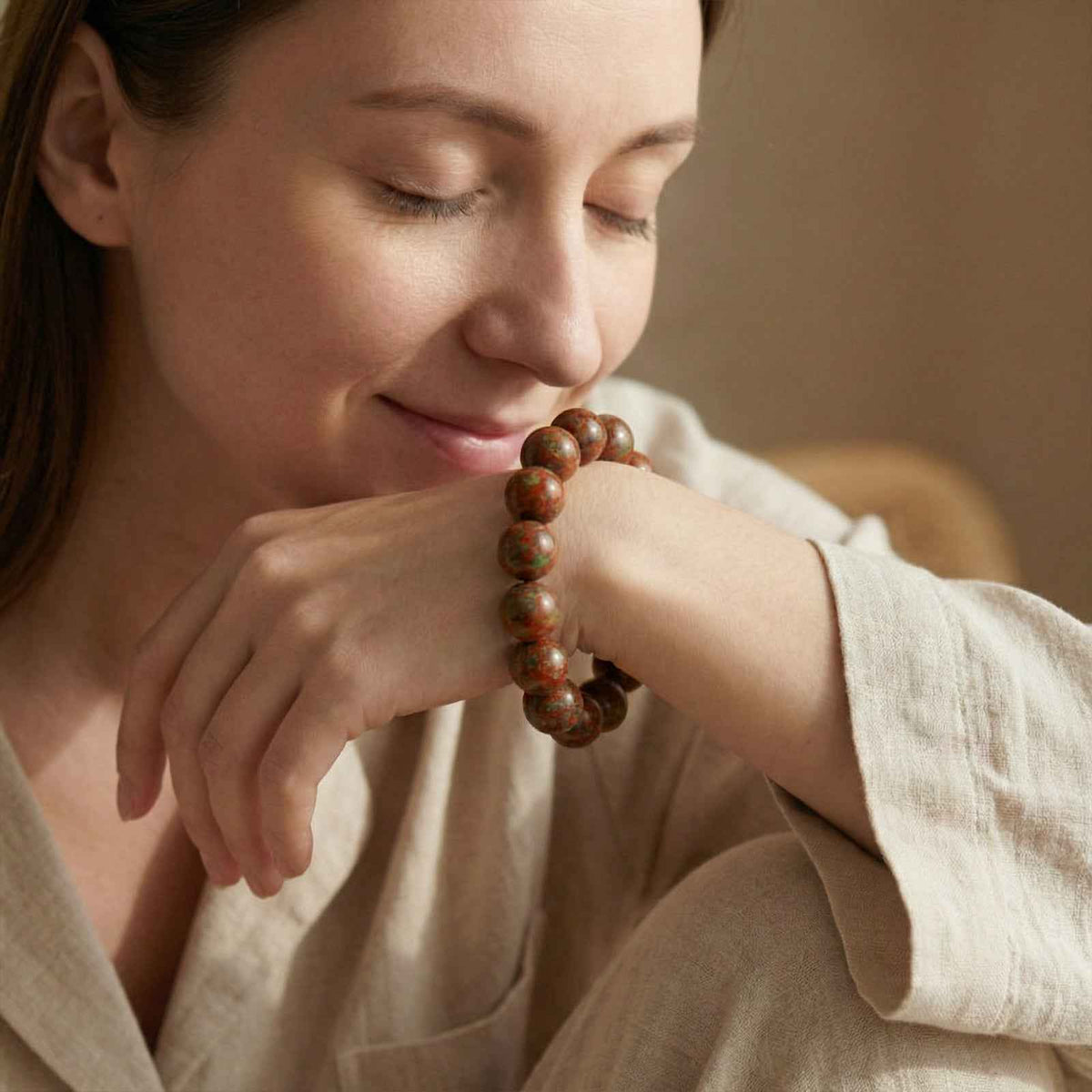 Traditional Chinese Medicine Jewelry Bead Bracelet