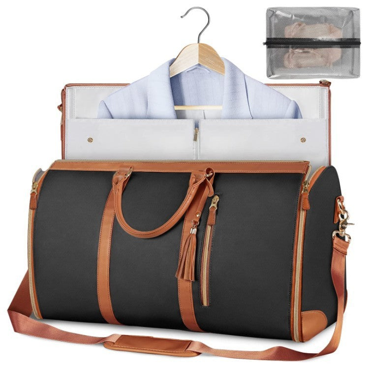Large Capacity Travel Duffle Bag Women's Handbag Folding Suit Bag Waterproof Clothes Totes - Rokkaku 18 online shop