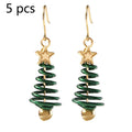 Christmas Earrings Tree Star DIY Earrings - Rokkaku 18 online shop
