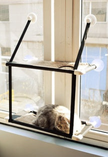 Cat bed cat hammock cat hammock window sill single layer double layer super suction cup cat cushion nest cat litter pet - Rokkaku 18 online shop