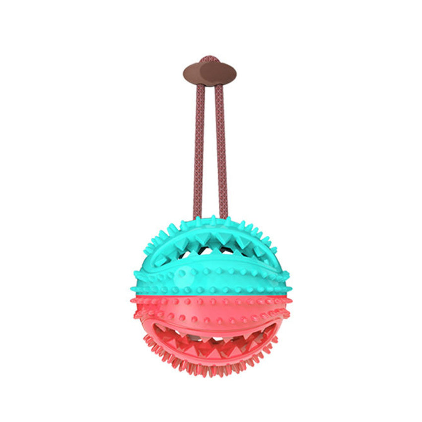 Dog Toys Silicon Suction Cup Tug Interactive Dog Ball Toy For Pet Chew Bite Tooth Cleaning Toothbrush Feeding Pet Supplies - Rokkaku 18 online shop