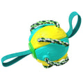 Interactive Dog Football Soccer Ball With Tabs Inflated Training Toy Outdoor Border Collie Balls Pet Products - Rokkaku 18 online shop
