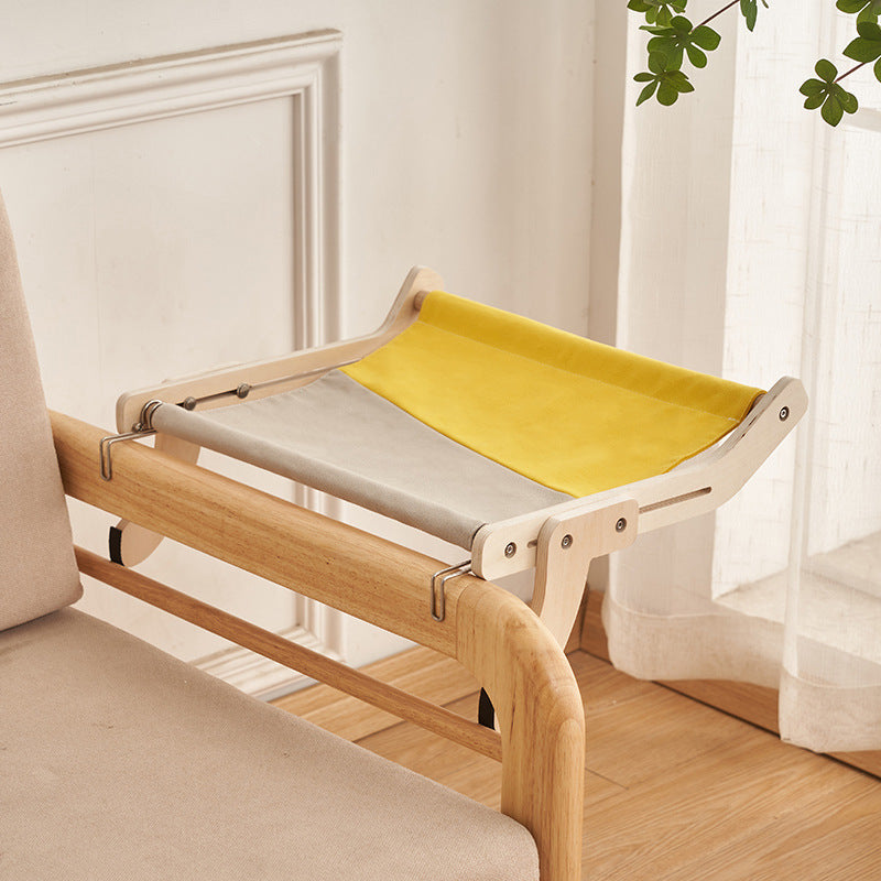 Cat Bed Hanging Bed Balcony Window Glass Wood - Rokkaku 18 online shop