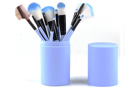 12pcs Makeup Brush Set Blush Eyeshadow Eyelash Highlighter Makeup Brush - Rokkaku 18 online shop