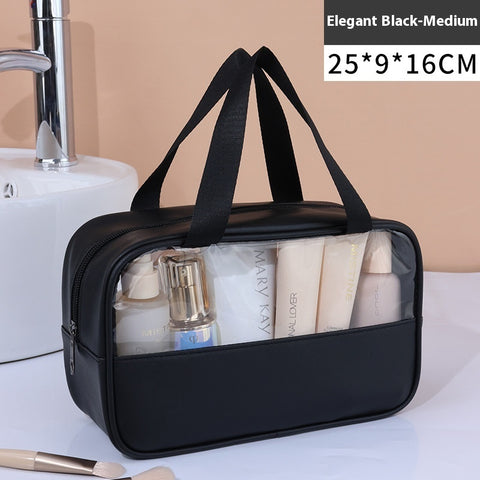 Large Capacity Cosmetic Bag Women's Transparent