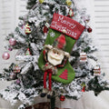 New Year Xmas Big Stockings Set Decorations Christmas 3D Plush Big Sock Christmas Tree Pendant Decorating Supplies - Rokkaku 18 online shop