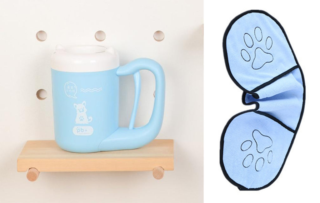 Pet Cat Dog Foot Clean Cup Cleaning Tool Silicone Washing Brush Paw Washer - Rokkaku 18 online shop