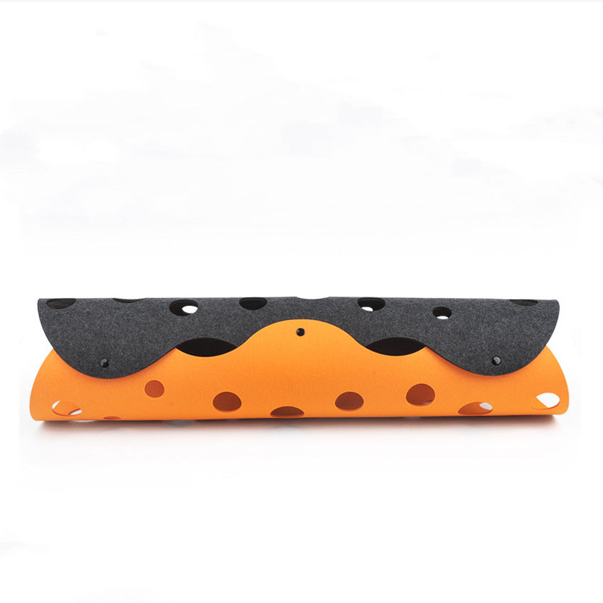 Cat Tunnel Cat Toy Felt Pom Splicing Deformable Kitten Nest Collapsible Tube House Tunnel Interactive Pet Toy Cat Accessories - Rokkaku 18 online shop