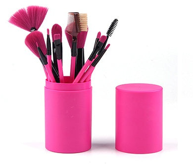 12pcs Makeup Brush Set Blush Eyeshadow Eyelash Highlighter Makeup Brush - Rokkaku 18 online shop