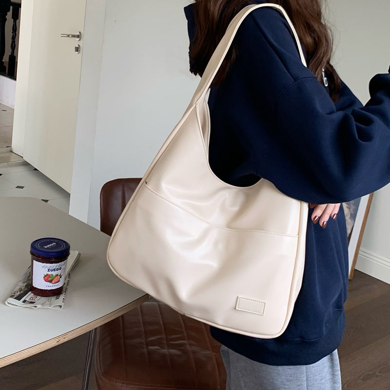 Fashion Tote Bag Large Capacity Casual Shoulder Bag Women's Commuting Handbag College Student - Rokkaku 18 online shop