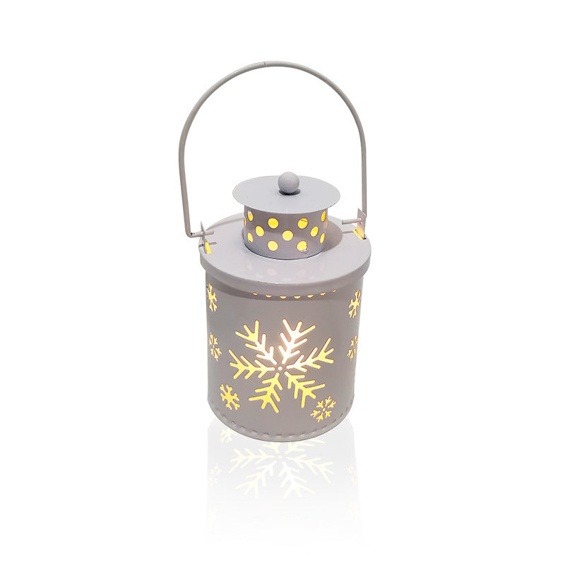 Christmas Candle Lights LED Small Lanterns Wind Lights Electronic Candles Nordic Style Creative Holiday Decoration Decorations - Rokkaku 18 online shop