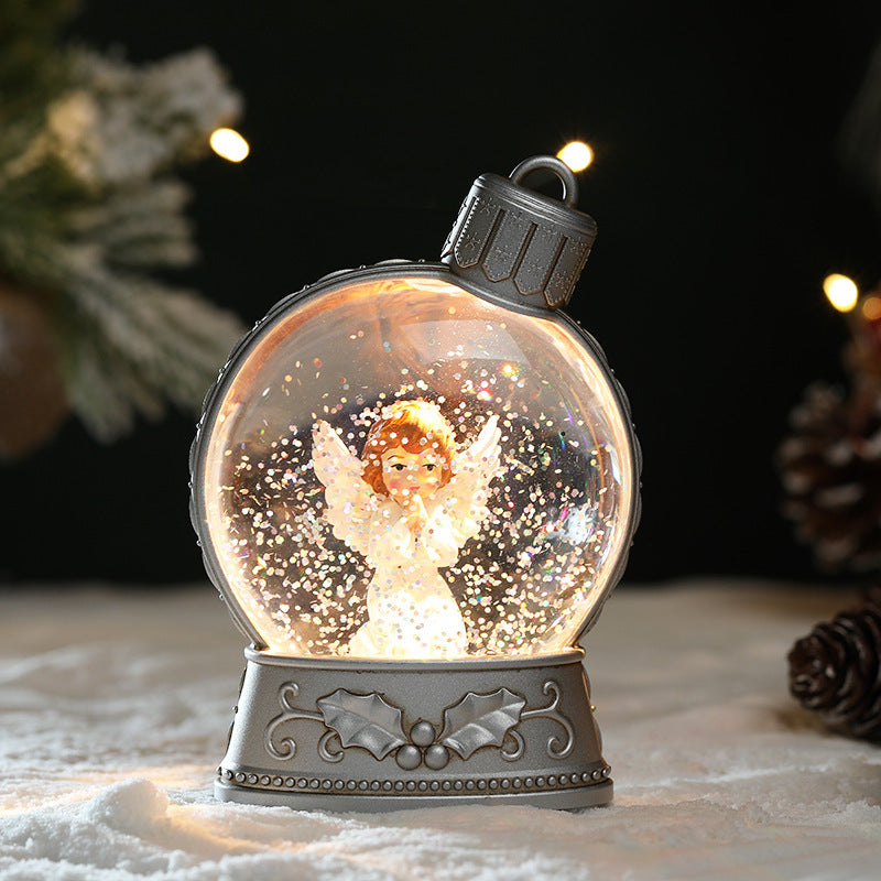 Christmas Holiday Decorations Luminous Simulation Flat Light LED Decoration Scene Layout Flame Light Home Decor - Rokkaku 18 online shop