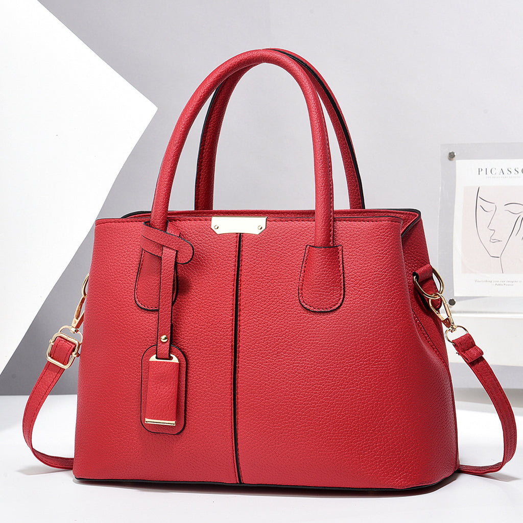 Women PU Leather Handbags Ladies Large Capacity Tote Bag Female Square Shoulder Bags New Fashion Crossbody Bags - Rokkaku 18 online shop