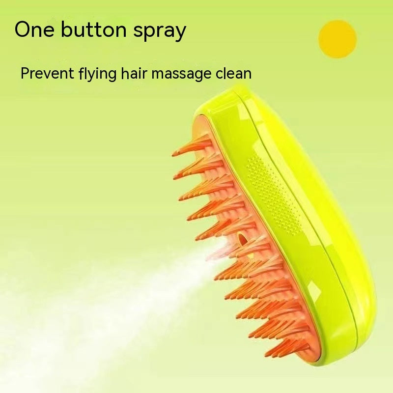 3 In 1 Cat Steam Brush Steamy Dog Brush Electric Spray Cat Hair Brushes For Massage Pet Grooming Comb Hair Removal Combs - Rokkaku 18 online shop