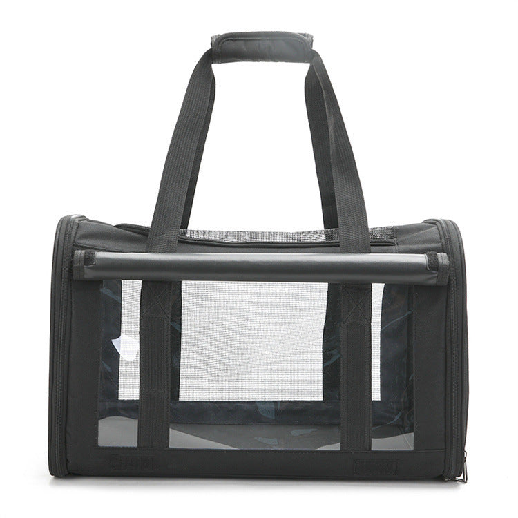 Outdoor Portable Pet Bag Transparent Breathable Foldable Pet Bag - Rokkaku 18 online shop