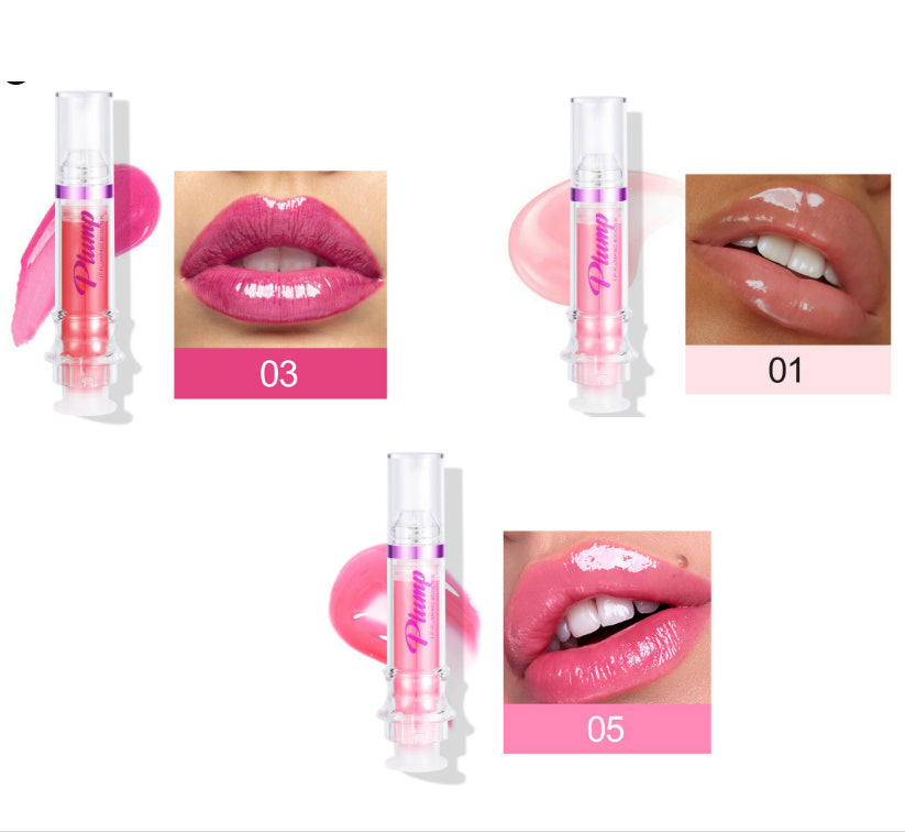 New Tube Lip Rich Lip Color Slightly Spicy Lip Honey Lip Glass Mirror Face Lip Mirror Liquid Lipstick - Rokkaku 18 online shop
