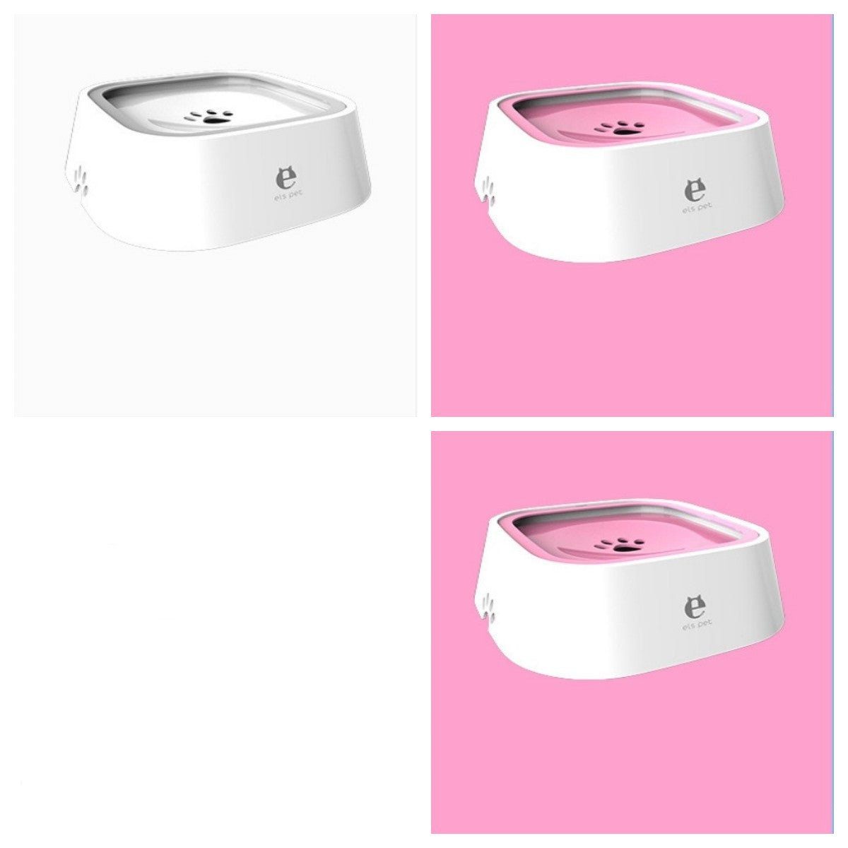 1.5L Cat Dog Water Bowl Carried Floating Bowl Anti-Overflow Slow Water Feeder Dispenser Pet Fountain ABS&PP Dog Supplies - Rokkaku 18 online shop