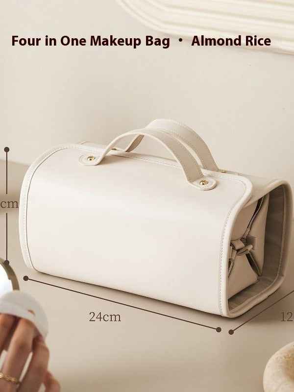 New Folding Cosmetic Bag Large Capacity Portable Handbag Waterproof Travel Storage Washing Bag For Women - Rokkaku 18 online shop