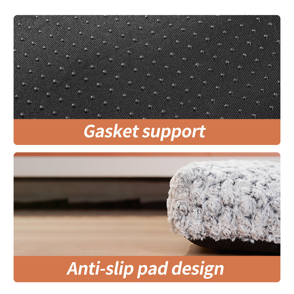 Dog Beds Thickened Rose Velvet Pet Kennel Bed Mat More Cotton Soft Fluffy Washable Dog Bed - Rokkaku 18 online shop
