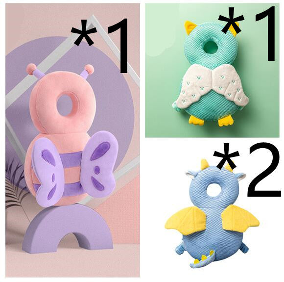 Baby Toddler Headrest Child Protection Baby Head Protection Cushion Cute Angel Wings - Rokkaku 18 online shop