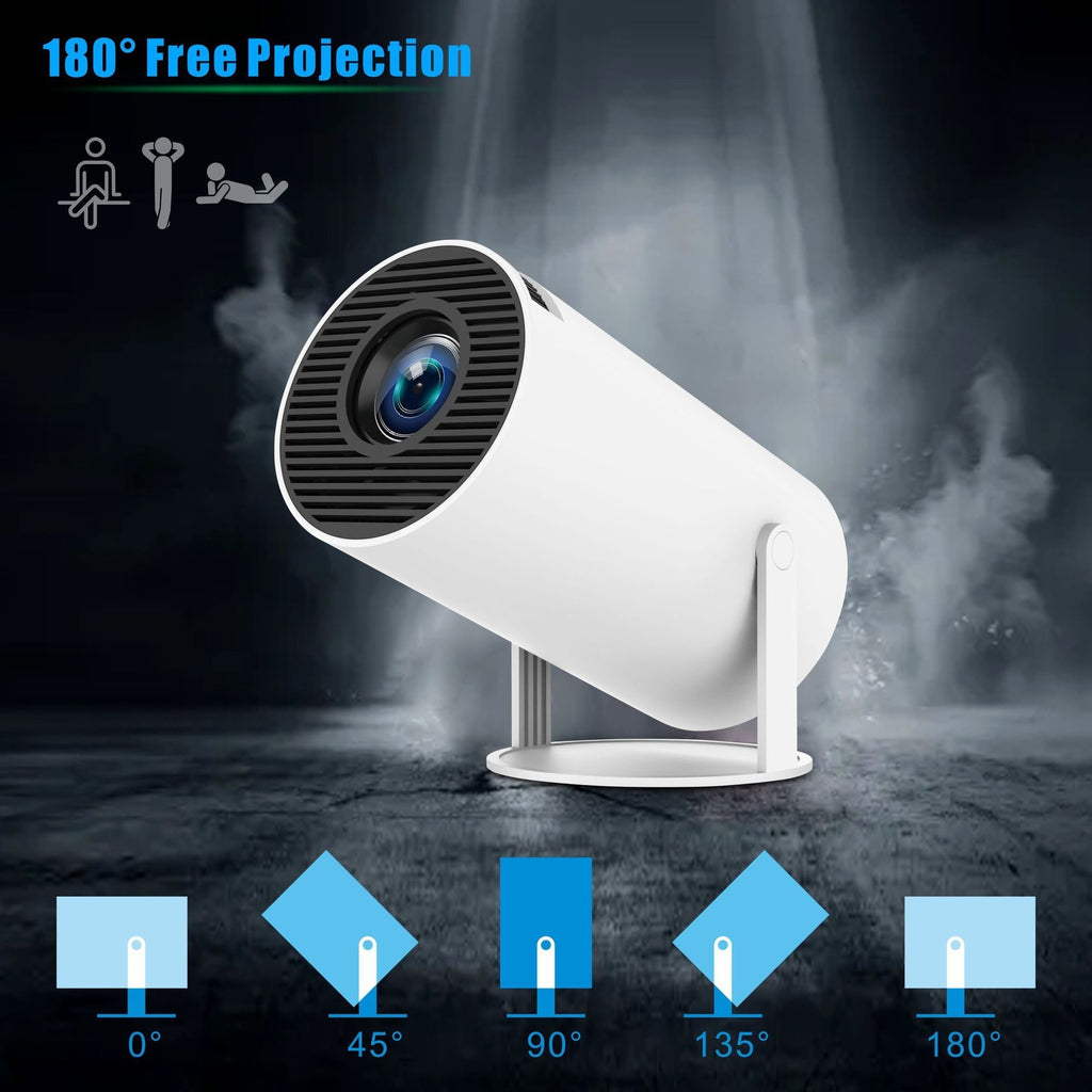 HY300 Pro Projector Home Theater Entertainment Portable Small Projector - Rokkaku 18 online shop