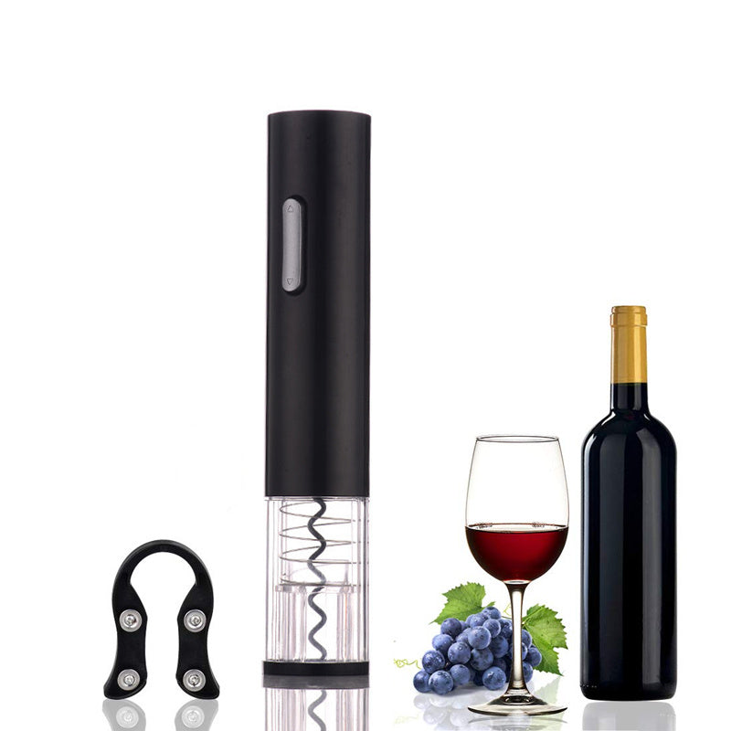 Electric Wine Opener Automatic Electric Wine Bottle Corkscrew Opener With Foil Cutter Wine Bottle Opener Kit - Rokkaku 18 online shop