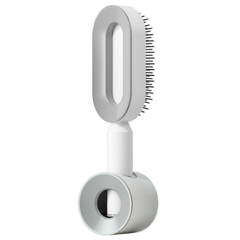 Self Cleaning Hair Brush For Women One-key Cleaning Hair Loss Airbag Massage Scalp Comb Anti-Static Hairbrush - Rokkaku 18 online shop