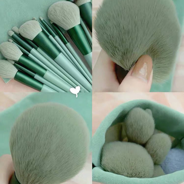 13Pcs Makeup Brush Set Make Up Concealer Brush Blush Powder Brush Eye Shadow Highlighter Foundation Brush Cosmetic Beauty Tools - Rokkaku 18 online shop