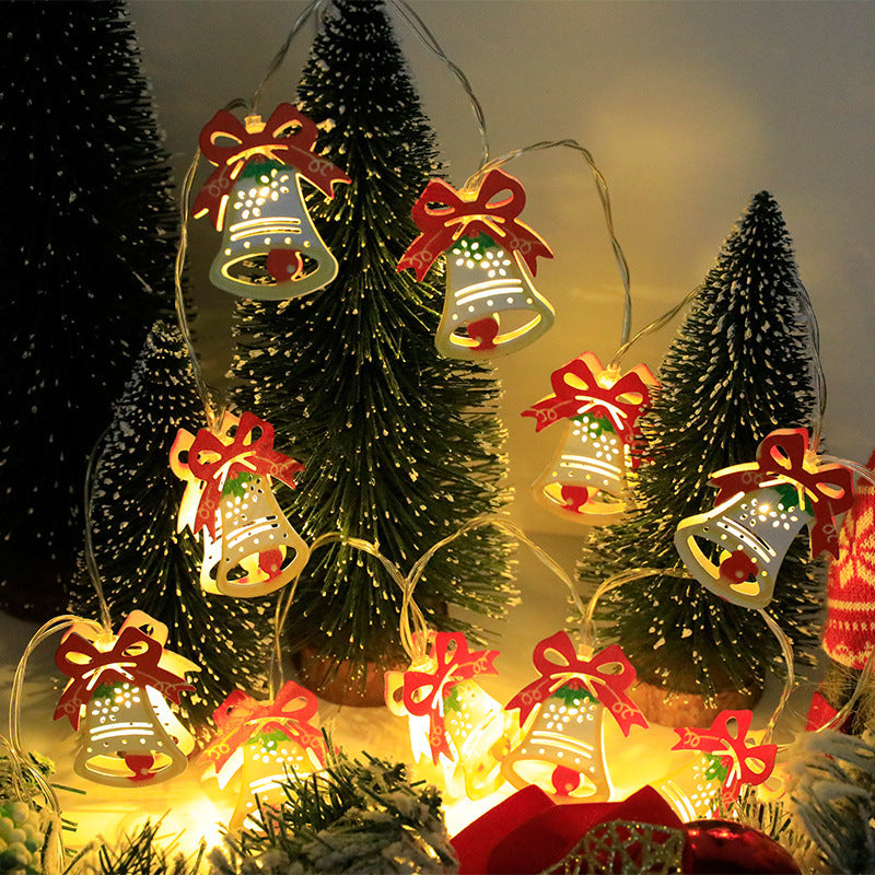 Christmas LED Light String Santa Claus Elk Snowman Xmas Ornament String Light Christmas Decorations New Year Navidad Gift - Rokkaku 18 online shop