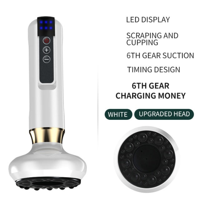 Electric Vacuum Cupping Massager For Body Anti-Cellulite Suction Cup Gua Sha Massage Body Cups Guasha Fat Burning Slimming Jars - Rokkaku 18 online shop