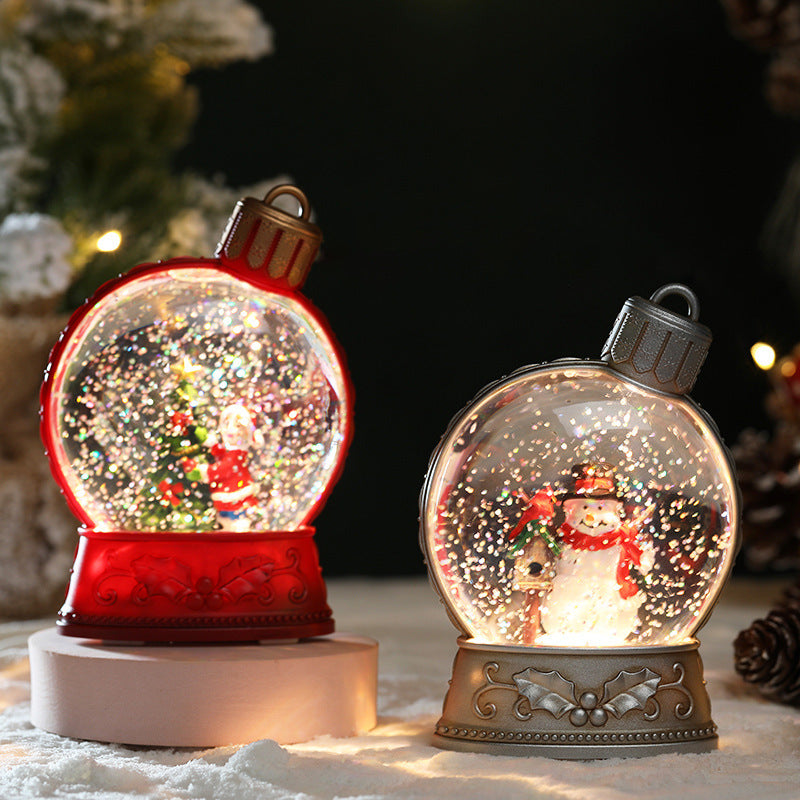 Christmas Holiday Decorations Luminous Simulation Flat Light LED Decoration Scene Layout Flame Light Home Decor - Rokkaku 18 online shop