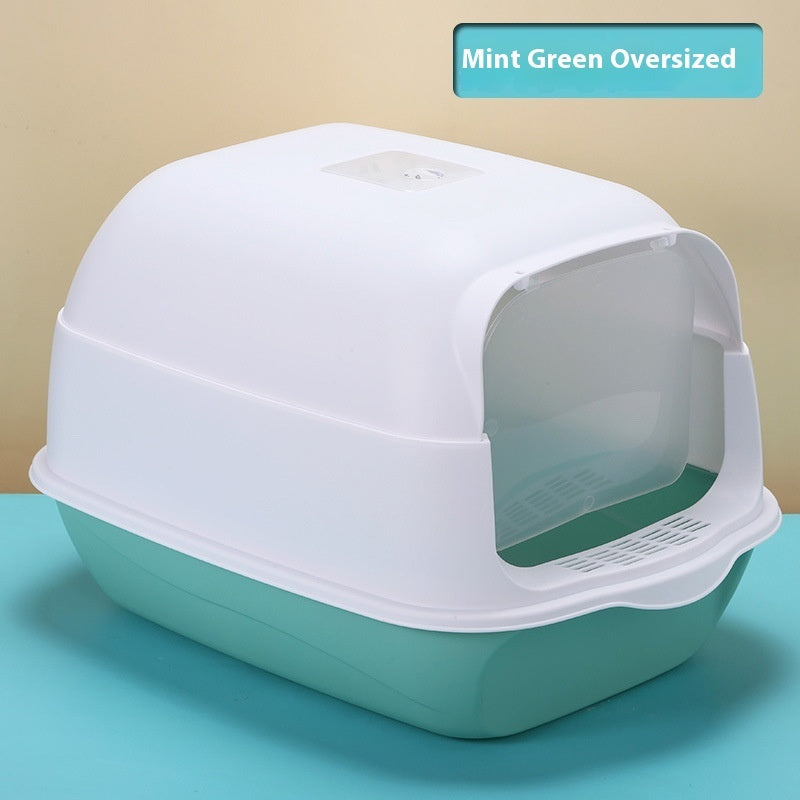 Litter Box Fully Enclosed Cat Toilet - Rokkaku 18 online shop