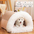 New Splice Portable Pet Nest Portable Autumn And Winter Warm Dog Nest Moisture-proof Long Fur Cat Nest Cross Border Pet Nest - Rokkaku 18 online shop