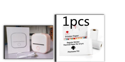 Portable Mini Thermal Label Printer Home Photo Printer Student Wrong Question Printer Bluetooth-compatible Mini Label Printer Price Tag - Rokkaku 18 online shop