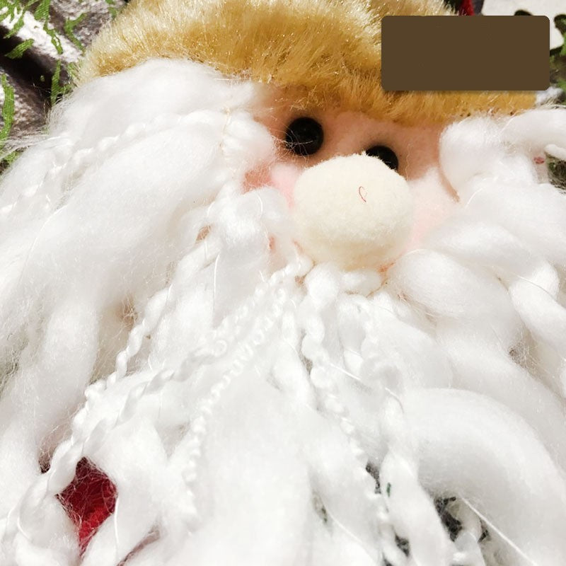 Christmas Stocking Socks Snowman Santa Elk Xmas Fireplace Xmas Tree Ornaments New Year Candy Bag Gift Christmas Decor - Rokkaku 18 online shop