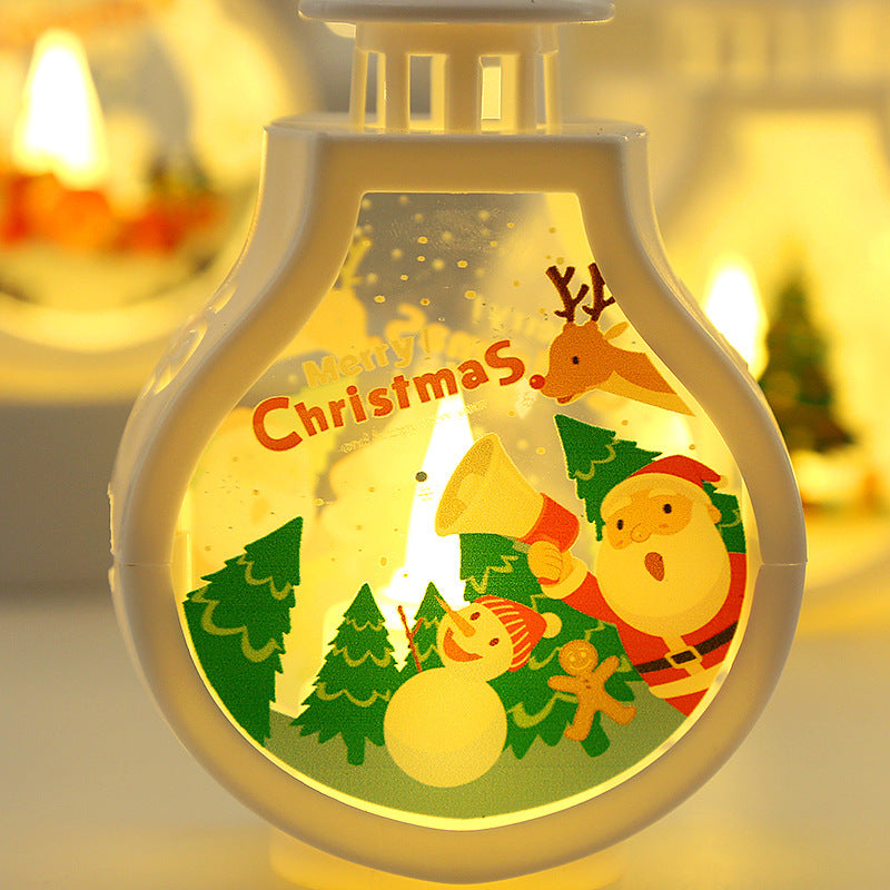 Christmas Candle Lamp Romantic Ornaments - Rokkaku 18 online shop