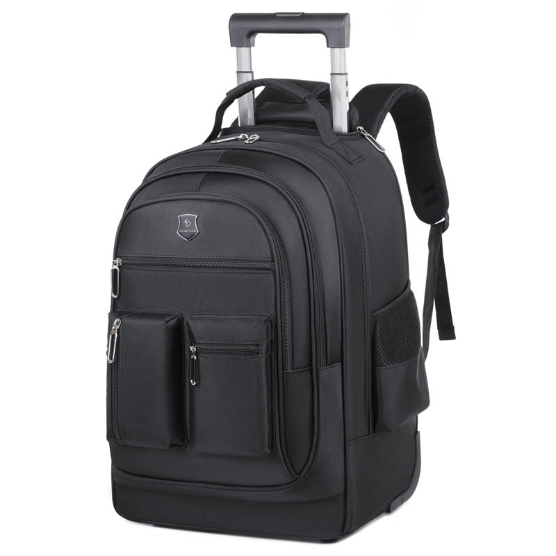 Trolley Backpack Ultra-light Trolley Bag Large Capacity Single-directional Wheel - Rokkaku 18 online shop