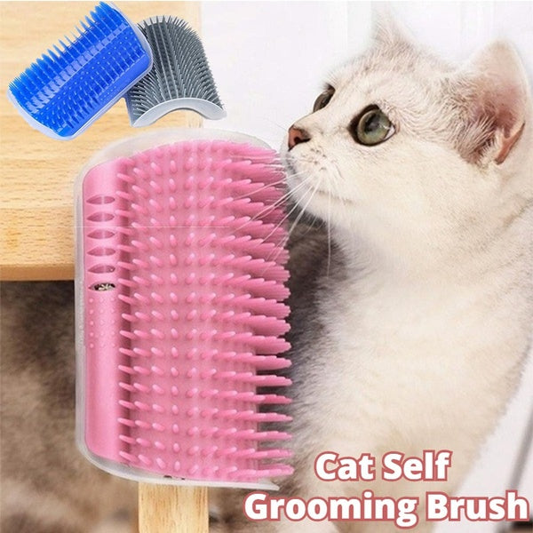 Cat Self-Grooming Brush Pet Wall Rubbing Device - Rokkaku 18 online shop