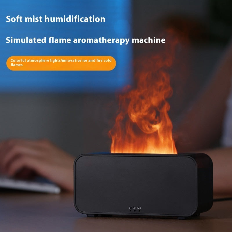Timing Simulation Aroma Diffuser Usb Household Flame Humidifier  Aromatherapy Machine Spray Air Flame Humidifier Diffuser - Rokkaku 18 online shop