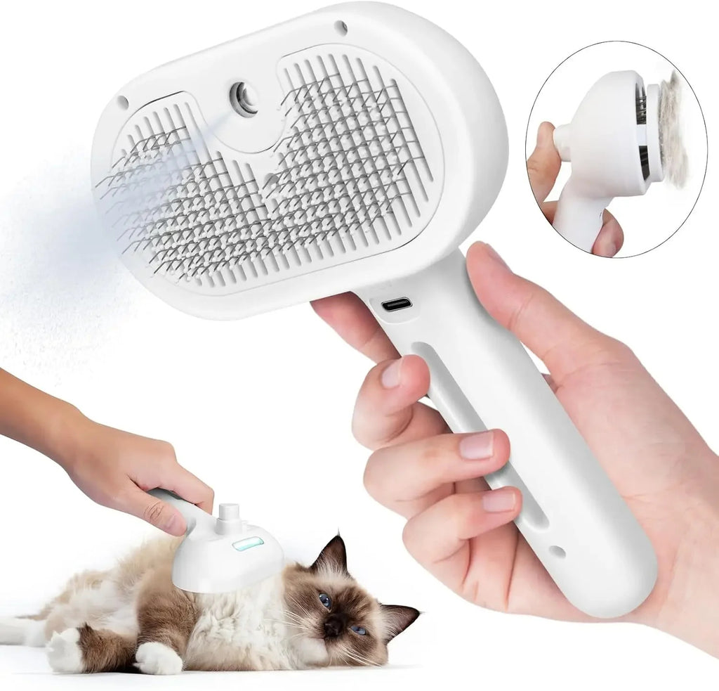 Pets Spray Hair Comb Pet Hair Remover Cleaning Brush Cats Grooming Dog Accessories Tools Dematting Water Mist Humidifier Comb Pet Supplies - Rokkaku 18 online shop