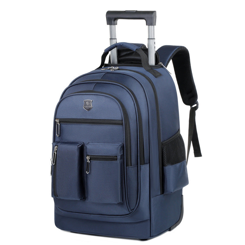 Trolley Backpack Ultra-light Trolley Bag Large Capacity Single-directional Wheel - Rokkaku 18 online shop