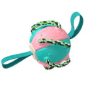 Interactive Dog Football Soccer Ball With Tabs Inflated Training Toy Outdoor Border Collie Balls Pet Products - Rokkaku 18 online shop