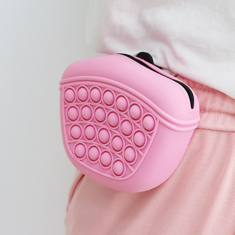 Bag Silicone Feed Dogs Treat Pouch Pet Training Bag Bundle Pocket Waist Pack Pet Portable Dog Training Waist Bag Treat Snack Bait Dogs Soft Washable Outdoor Feed Storage Pouch Food Reward Silica Bags - Rokkaku 18 online shop