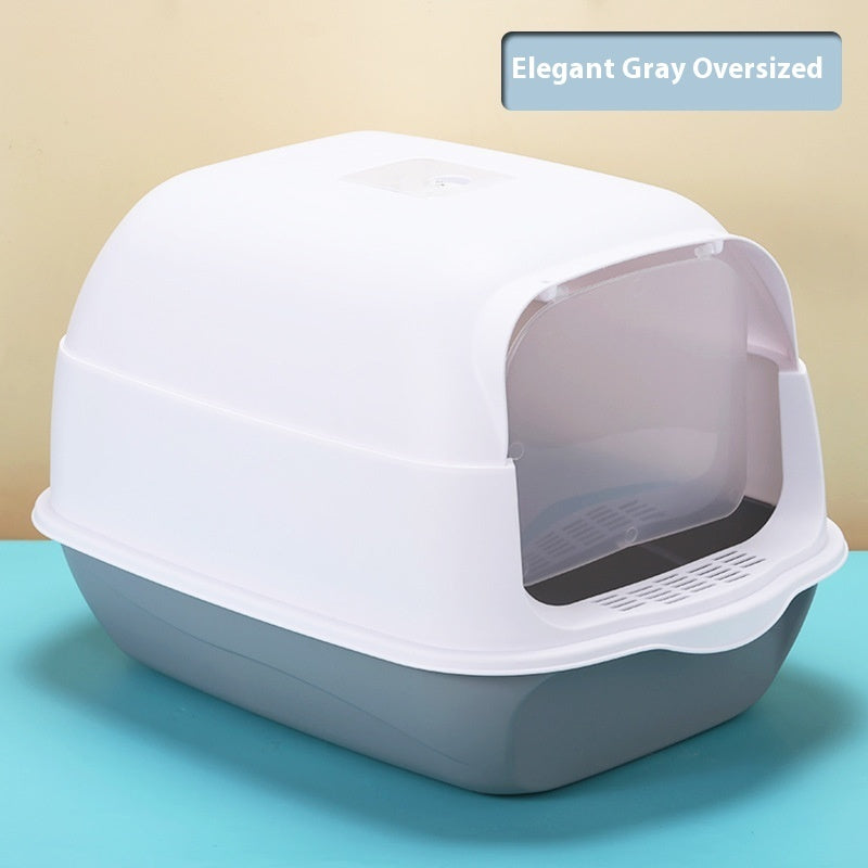 Litter Box Fully Enclosed Cat Toilet - Rokkaku 18 online shop