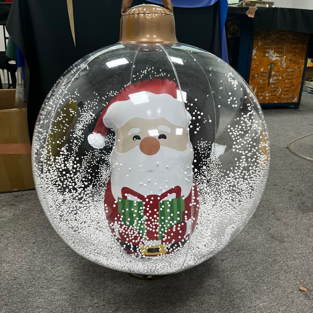 Inflatable Christmas Ball Hanging Crafts - Rokkaku 18 online shop
