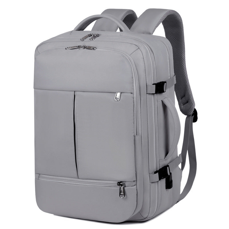 Large Capacity Backpack For Women Men Multiple Pockets And Zippers Versatile Computer Bags Business Travel Backpack - Rokkaku 18 online shop